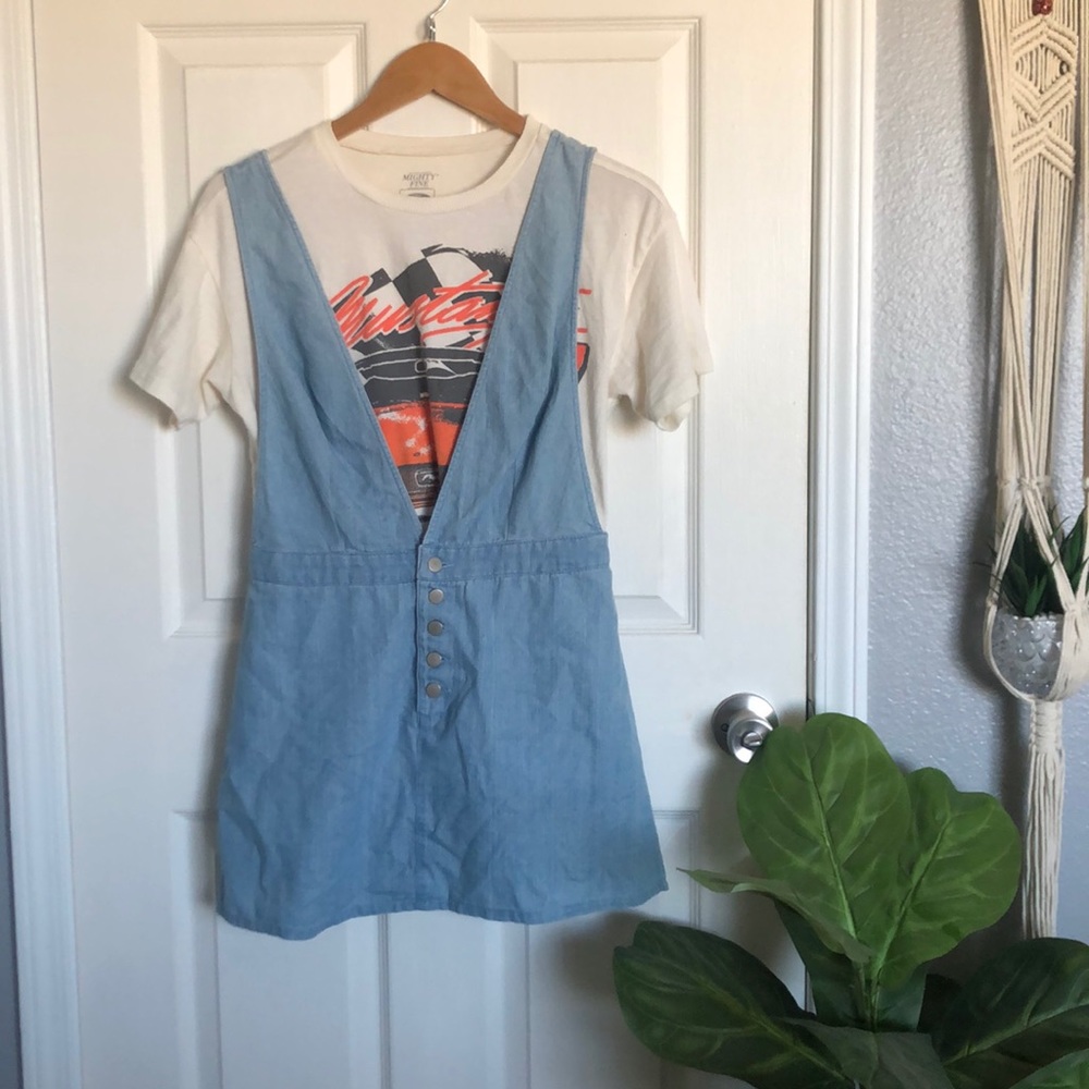 Wild honey overall denim dress - Picture 3 of 5